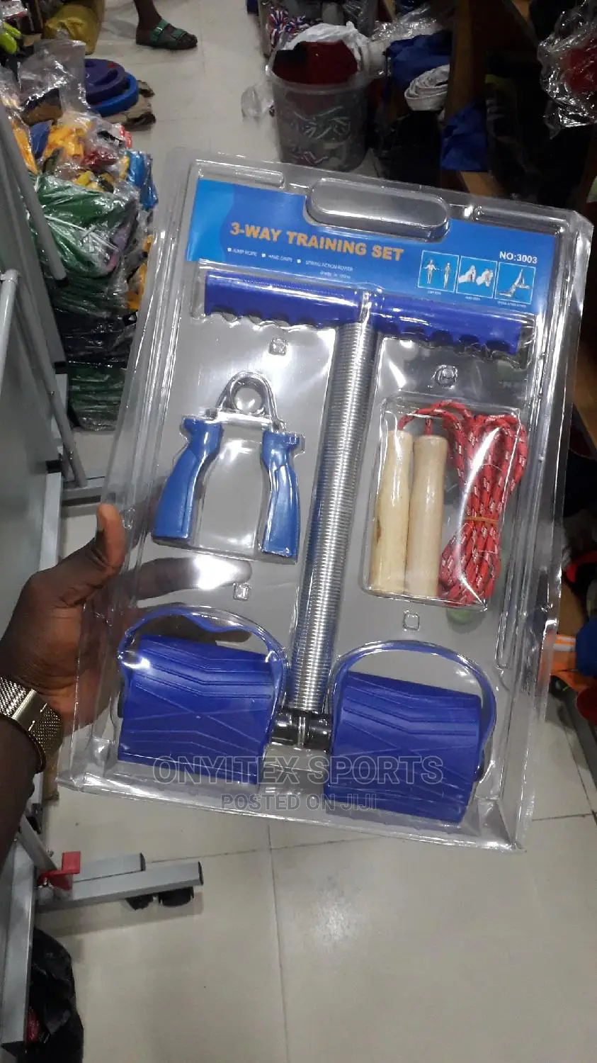 Tummy Trimmer,Hand Grip And Skipping Rope
