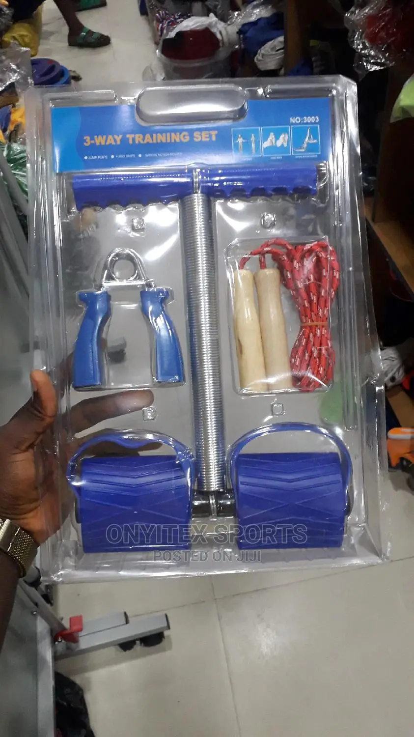Tummy Trimmer,Hand Grip And Skipping Rope
