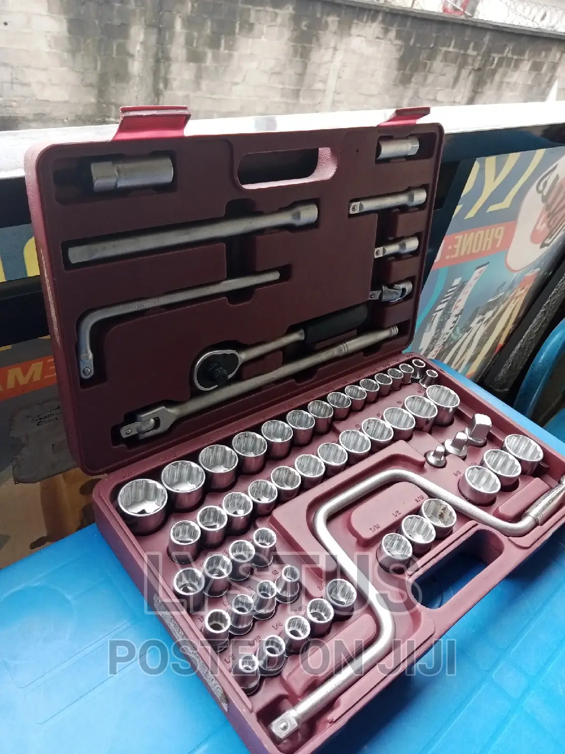 Roebuck 59 PCS Mm/Af/Ww Bi-Hex Sockets and Accessories