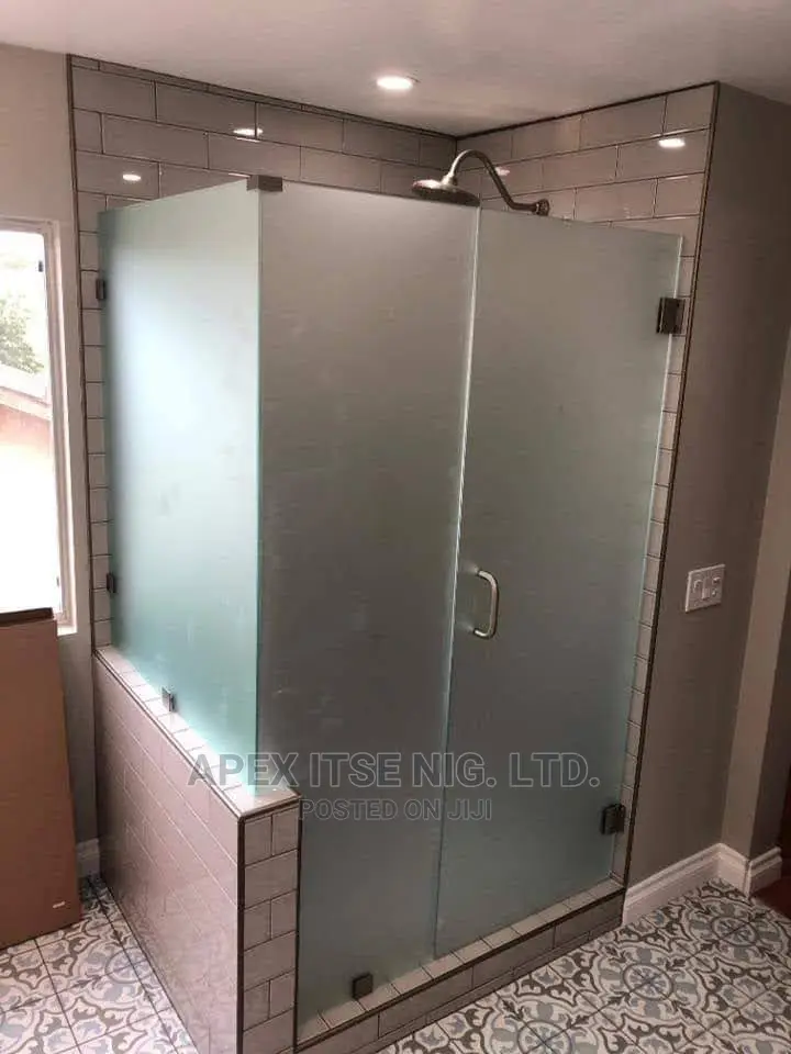 Sandblast Shower Cubicles