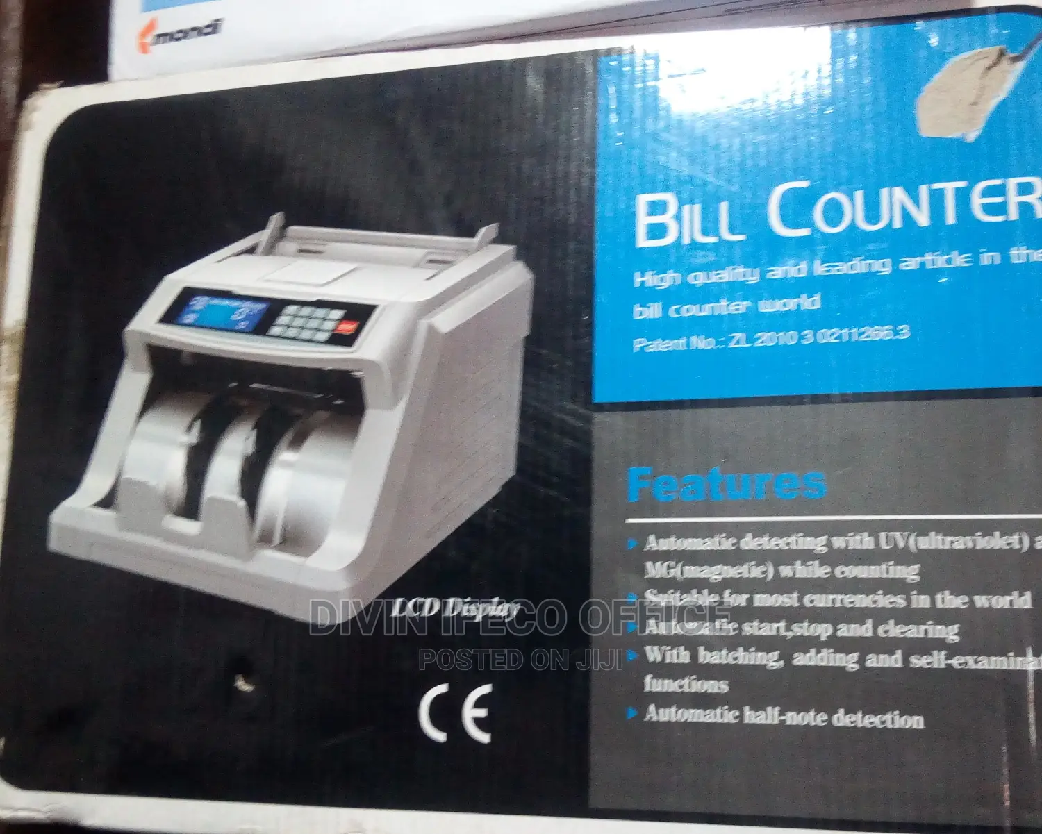 Bill Counter With Counterfiet Detector