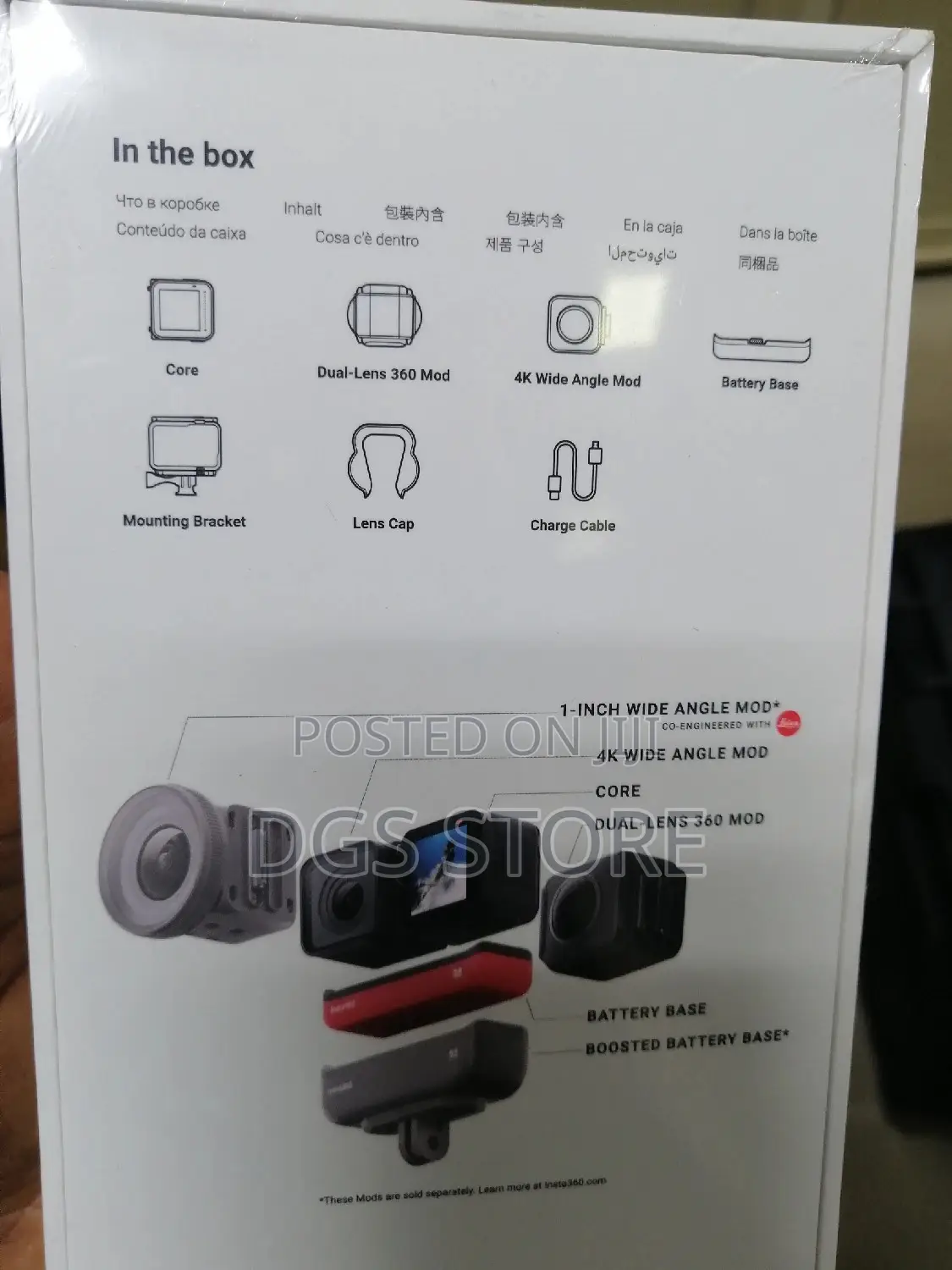 Insta 360 One R Twin Edition Action Camera