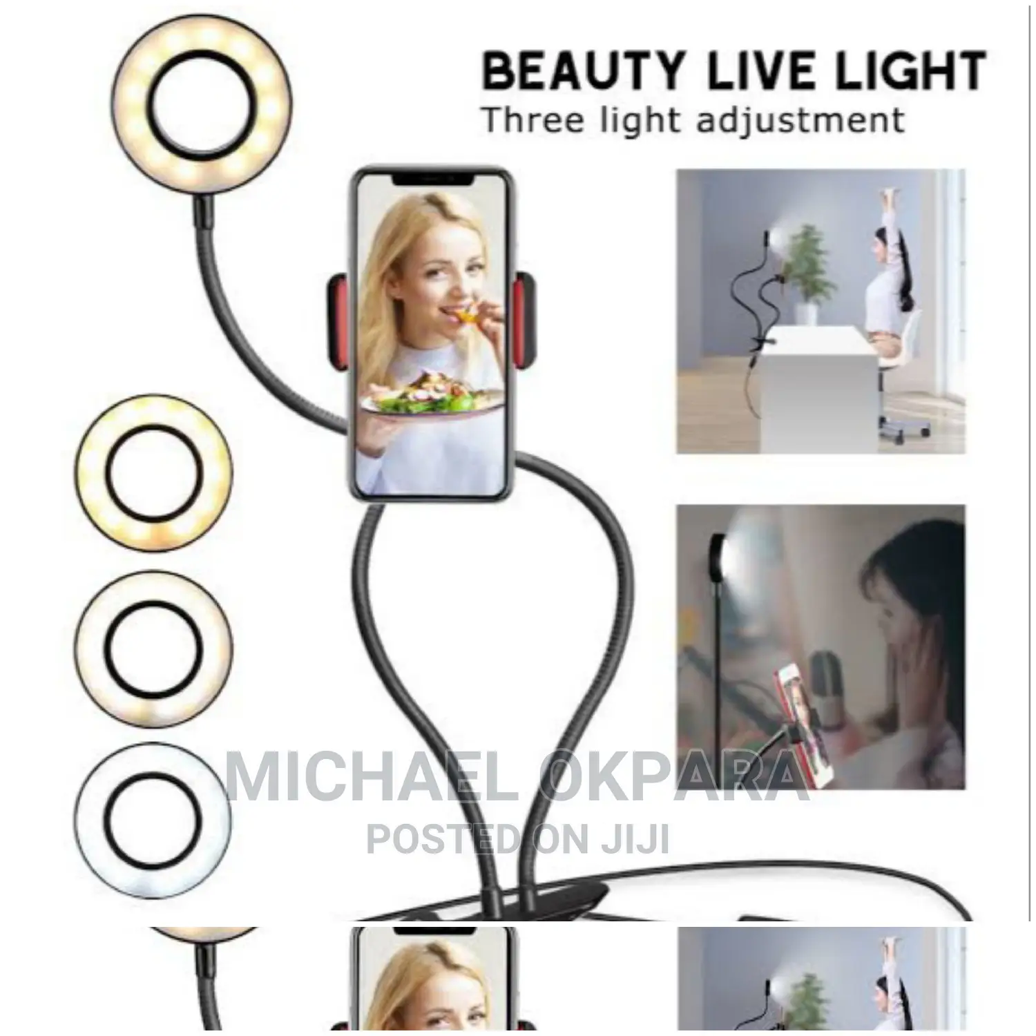 Phone Stand/Holder With Lights