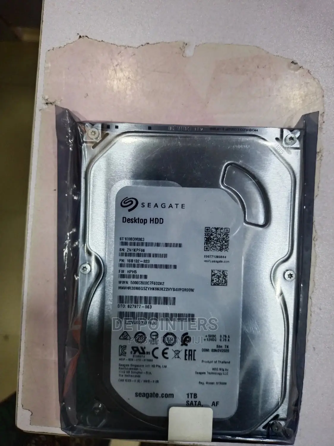 Desktop Internal Hard Drive 1tb