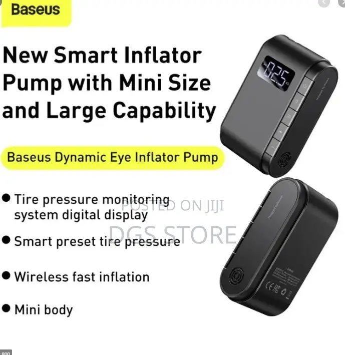 Baseus Inauto Dynamic Eye Inflator Compact Pump