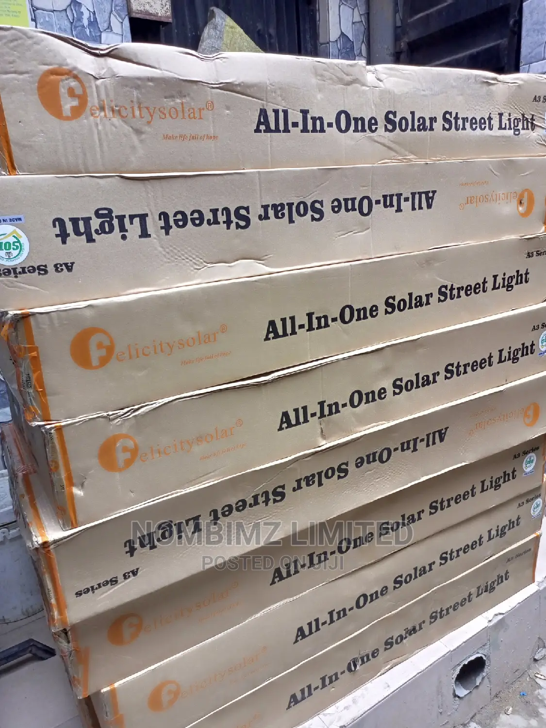 60-100w Putian Felicity Solar Street Light