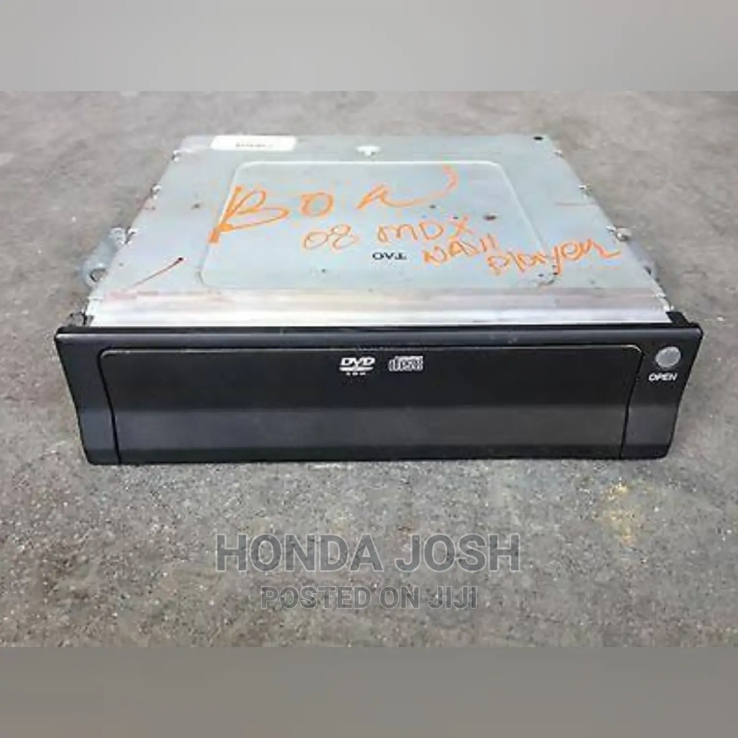 Navigation DVD ROM PLAYER Screen Display 2007-2013 Acura MDX