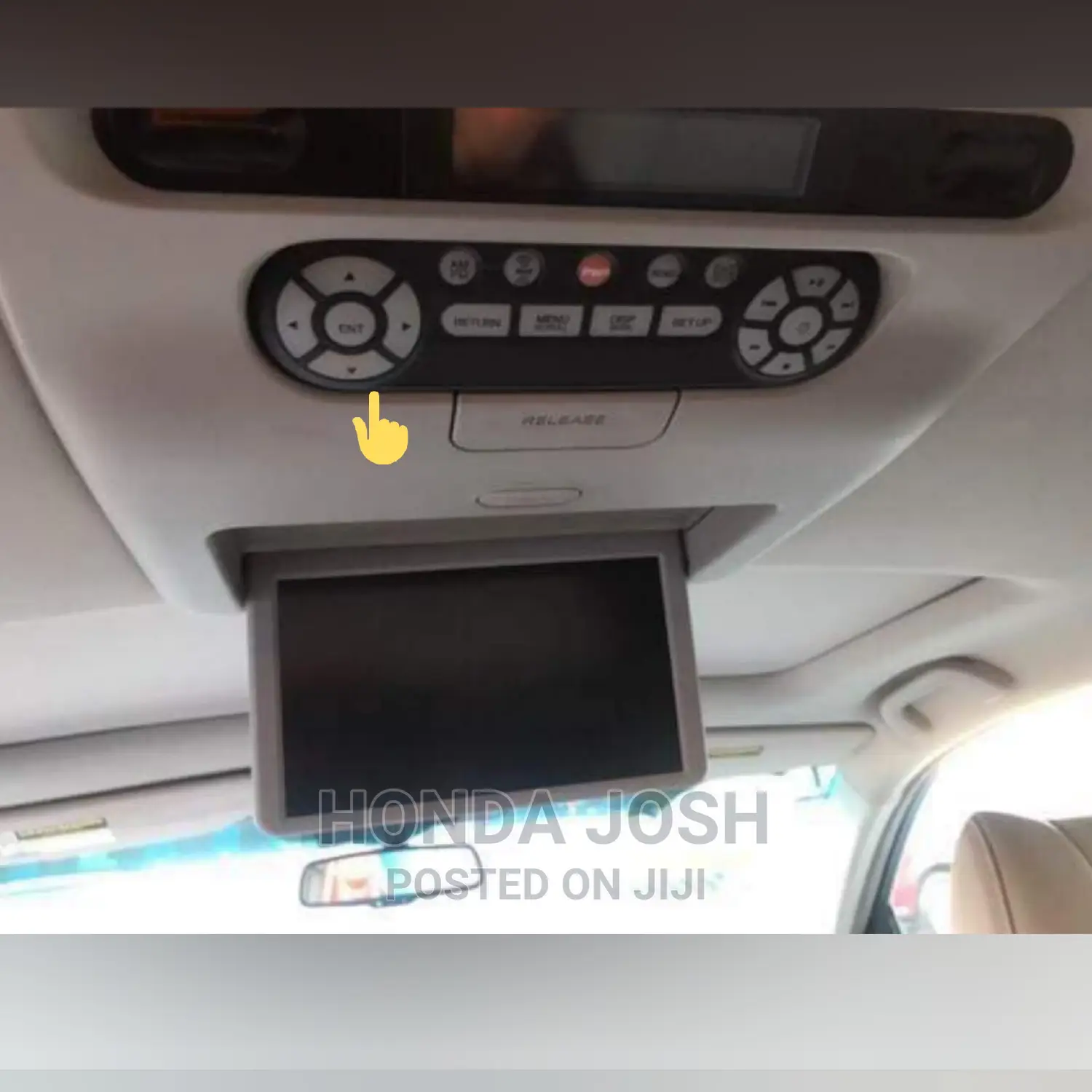 Navigation DVD ROM PLAYER Screen Display 2007-2013 Acura MDX