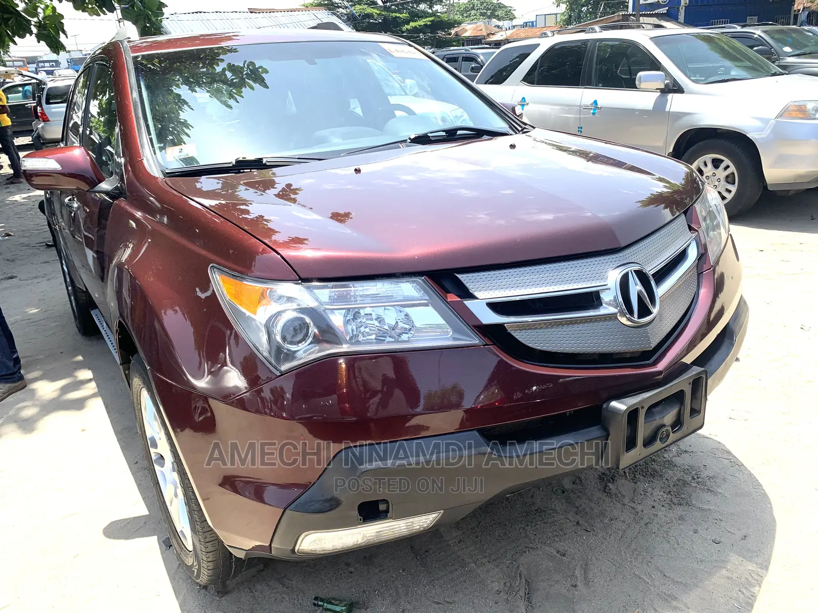 Acura MDX 2008 Red