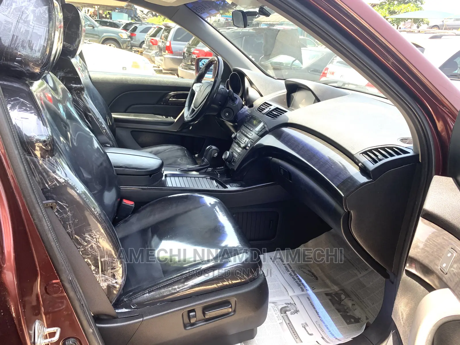 Acura MDX 2008 Red