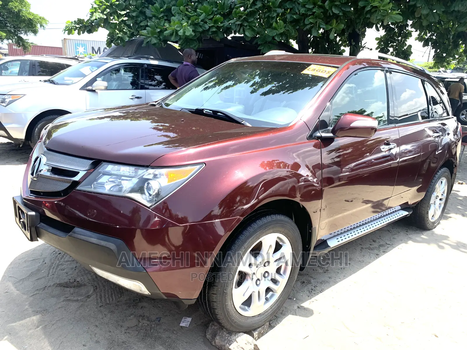 Acura MDX 2008 Red