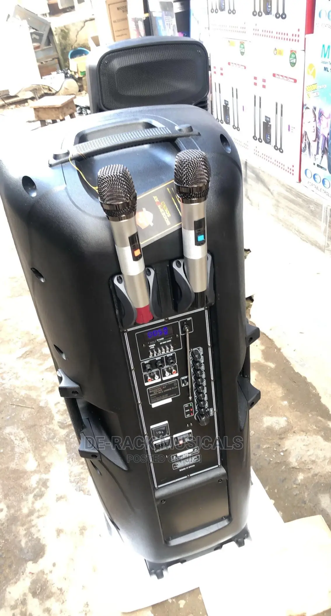 The Best Quality Double PA System With 2 Mic