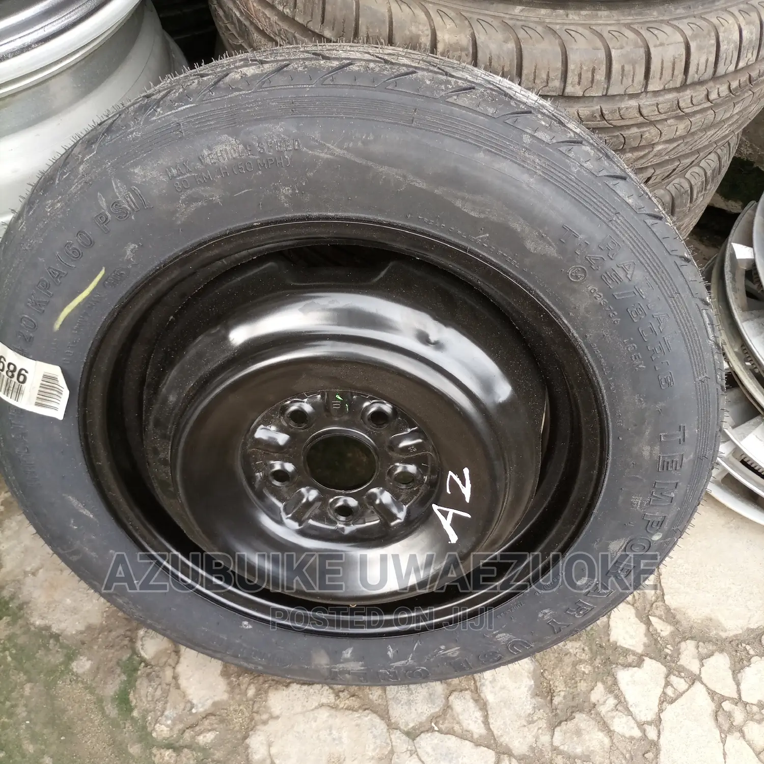 16" Temporary Tyre for Toyota Camry