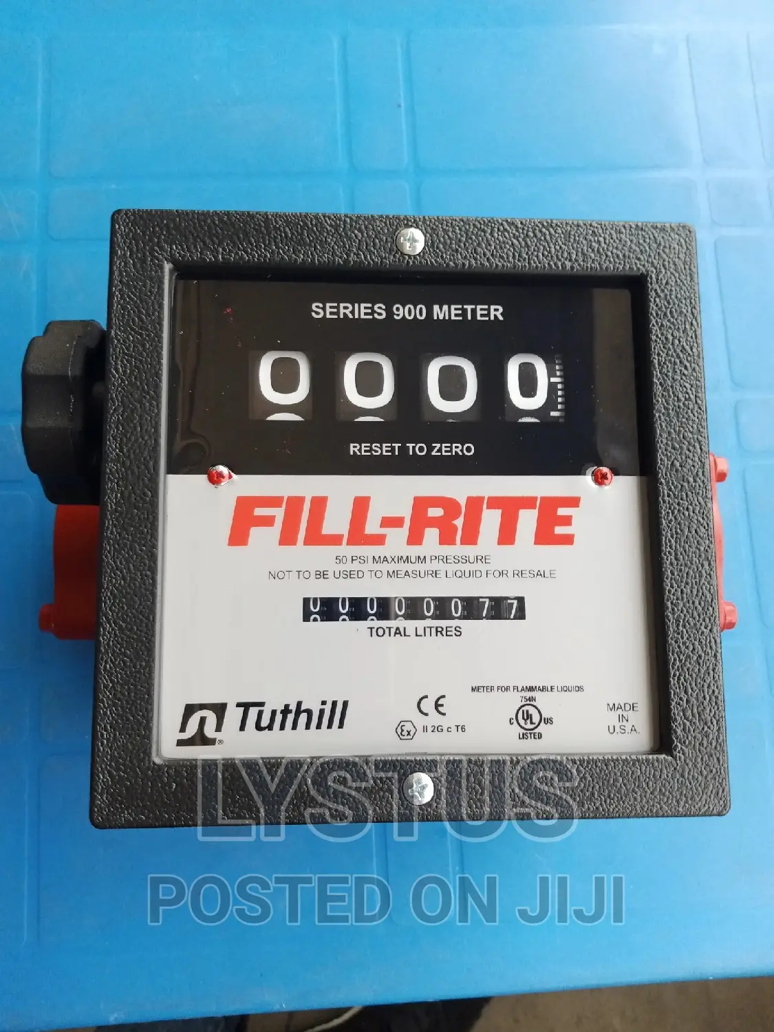Fill-rite Mechanical Flow Meter Series 900, 50psi