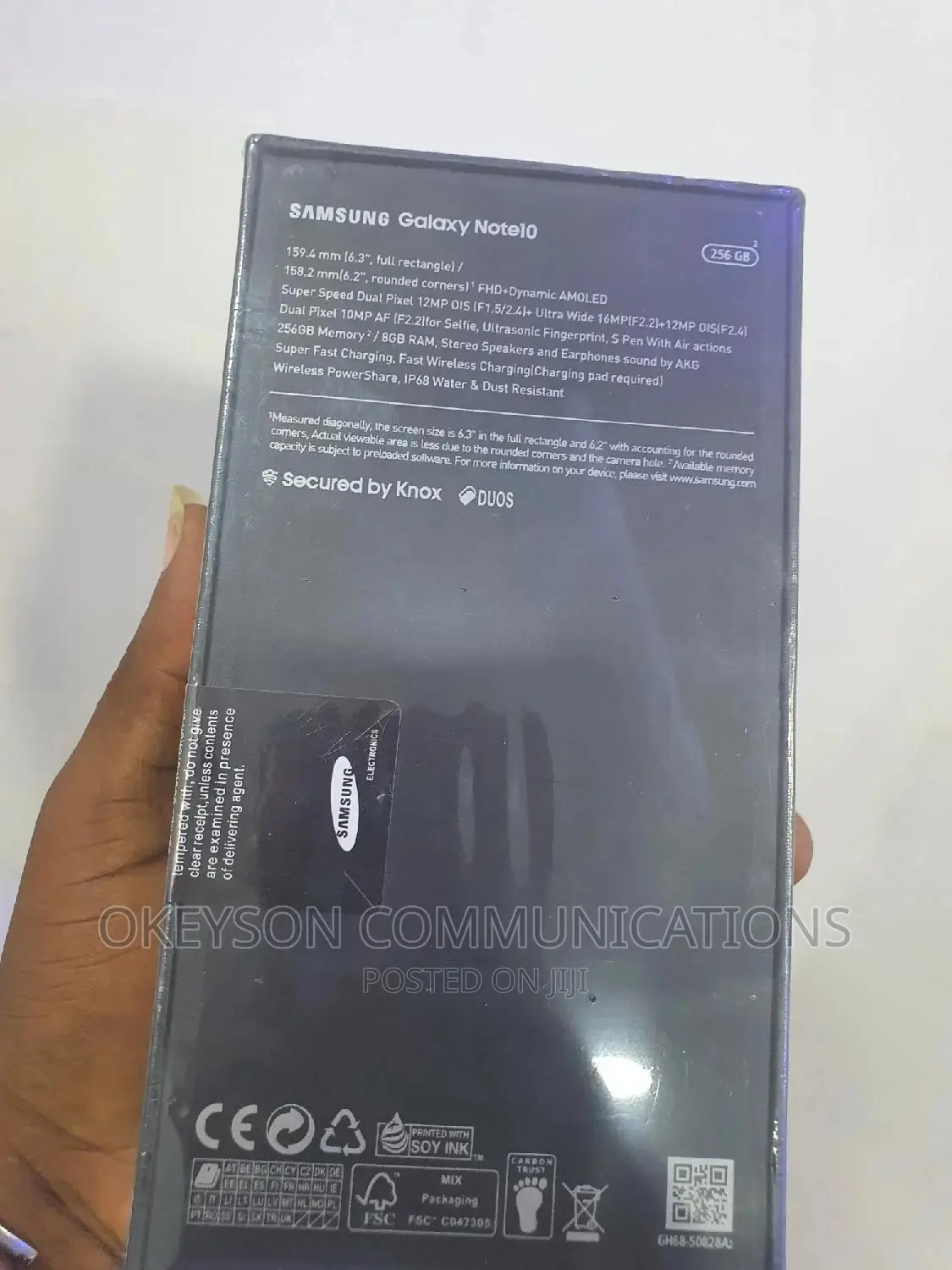 New Samsung Galaxy Note10 256 GB Gray