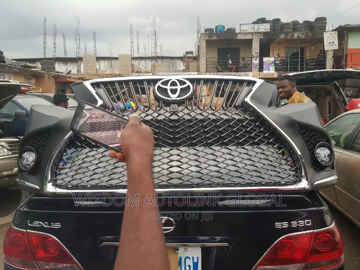 Complete Upgrade Bumper For Toyota Camry 2007-2011 To Lexus