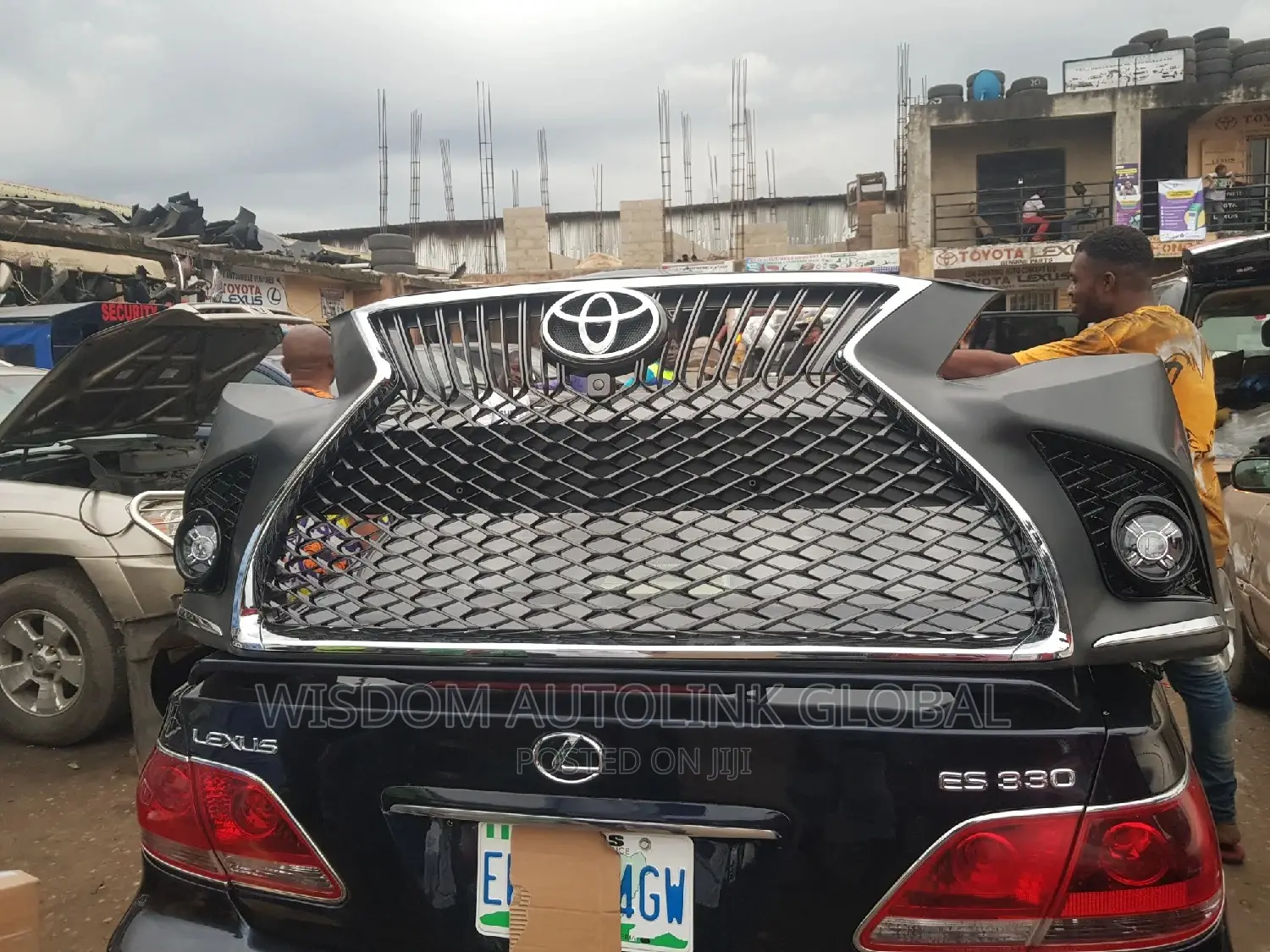 Complete Upgrade Bumper For Toyota Camry 2007-2011 To Lexus