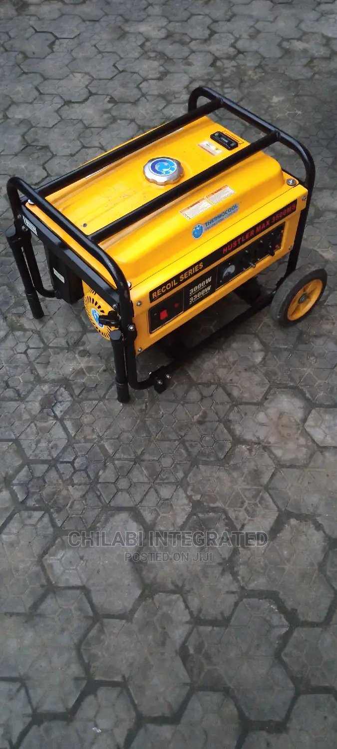 1 Week Old Unused 3.75KVA THERMOCOOL 3500MS Copper Generator