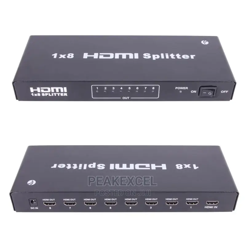 Hdmi 8 Port Splitter 1080p Full HD Splitter Hdmi1x8