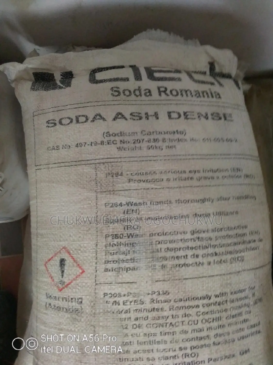 Soda Ash Dence, Romania.