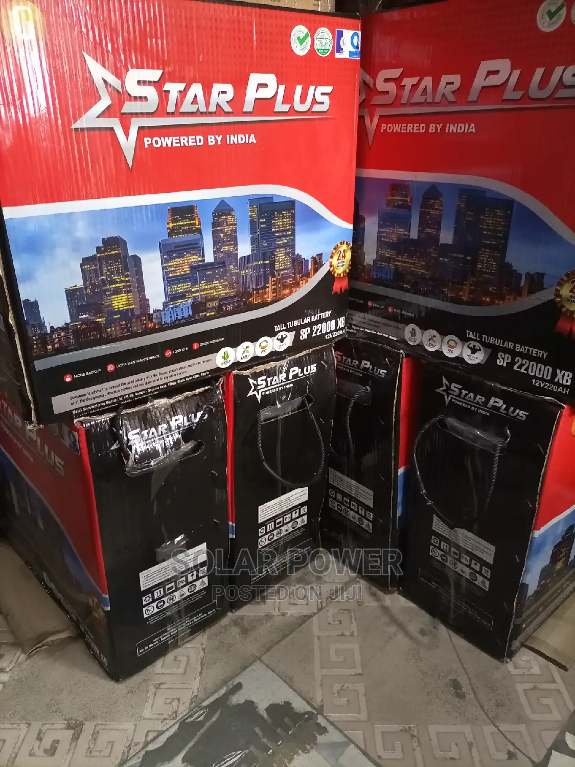 Star Plus Tubular Battery 12v220ah