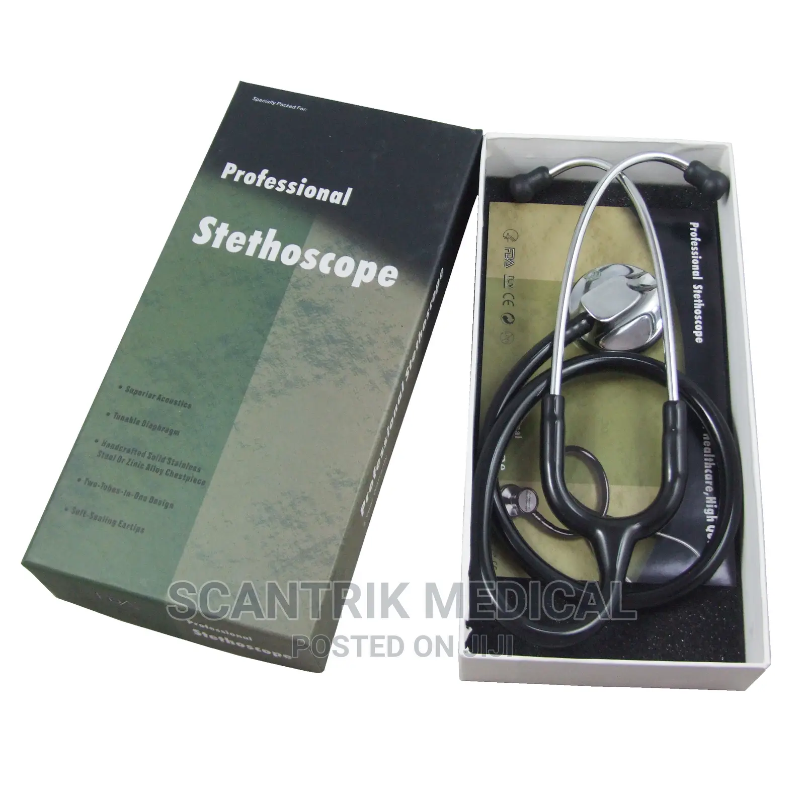 Premium Single Head Medical Stethoscope