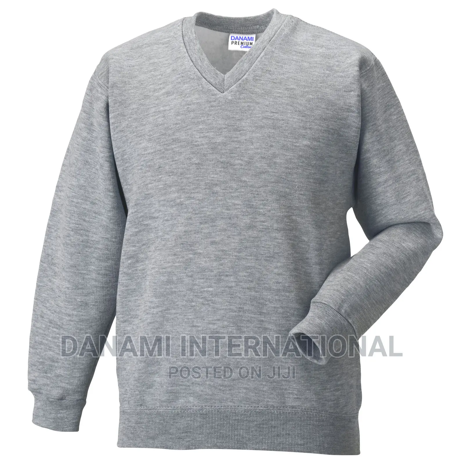 V Neck Long Sleeve Sweatshirt