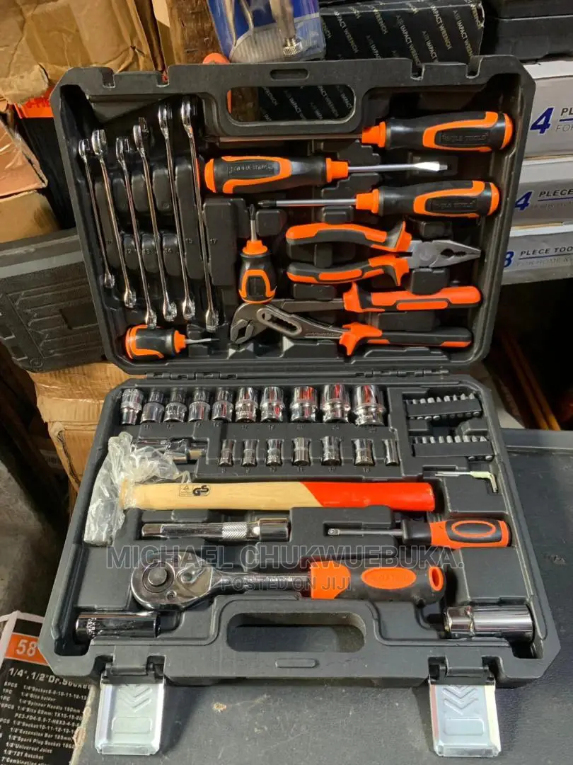 58pcs 1⁄2 1⁄4 Sockets Set