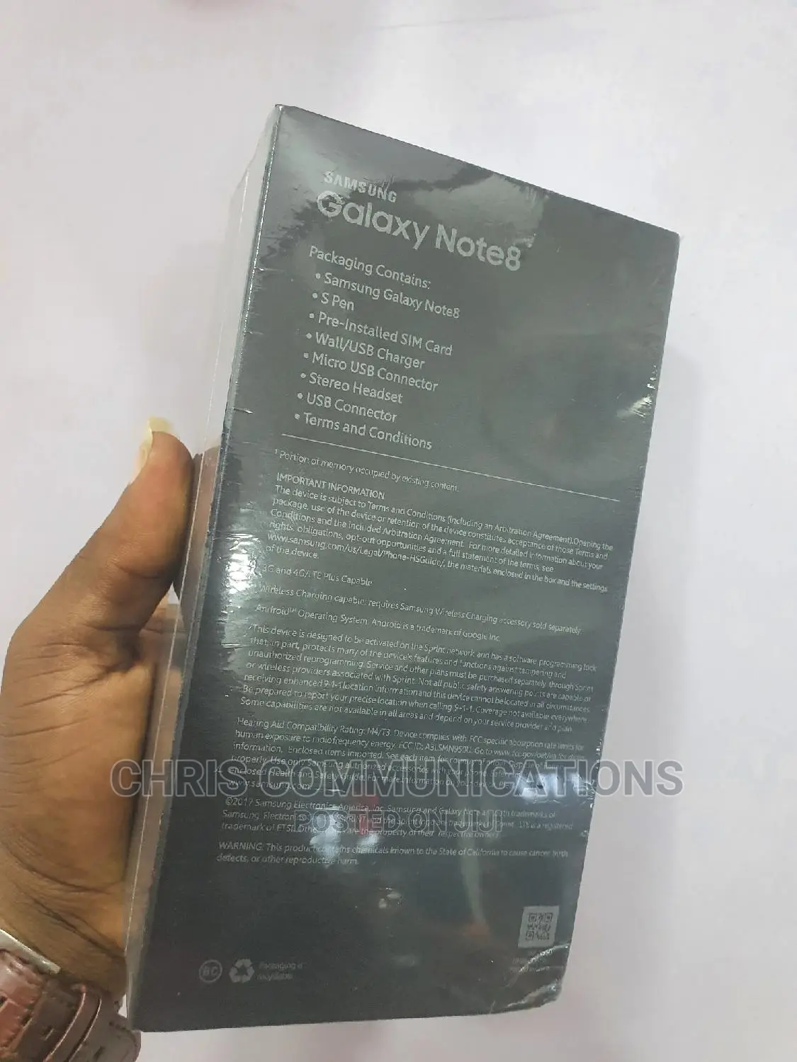 New Samsung Galaxy Note 9 128 GB Gray