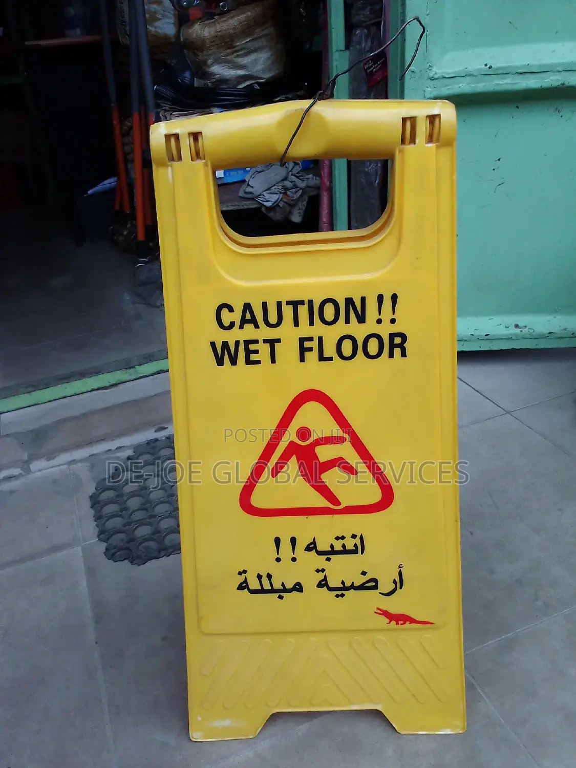 Wet Floor Caution Sign And Other Caution Signs Available