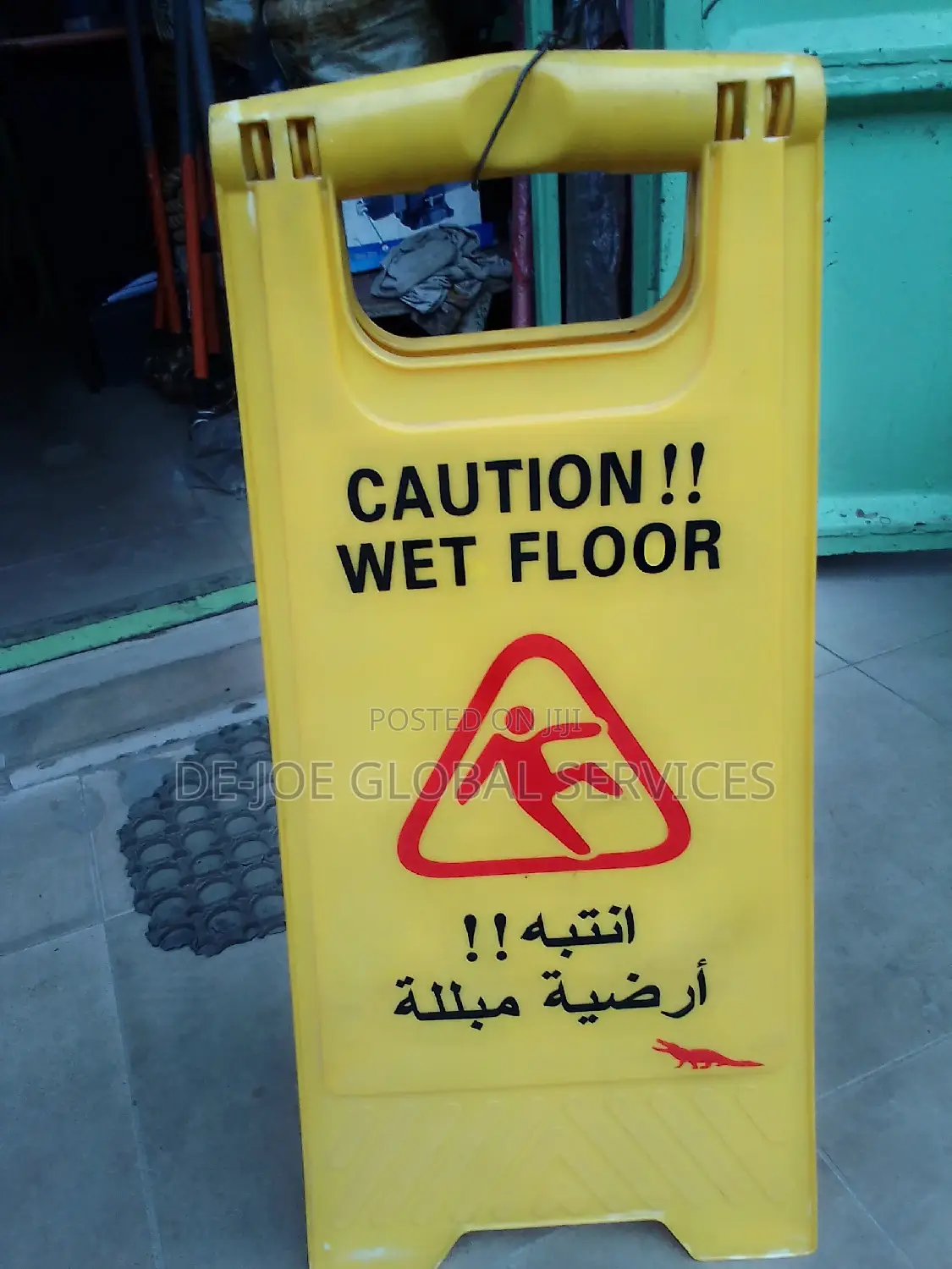 Wet Floor Caution Sign And Other Caution Signs Available