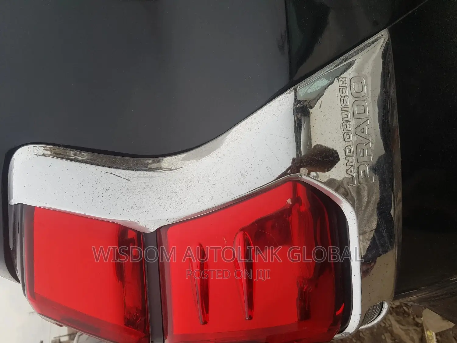 Rearlight Chrome for Toyota Land Cruiser Prado 2018 Model