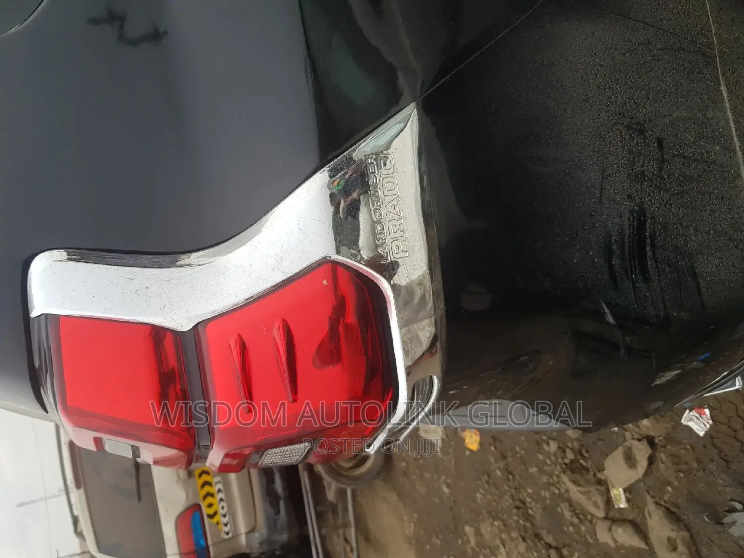 Rearlight Chrome for Toyota Land Cruiser Prado 2018 Model