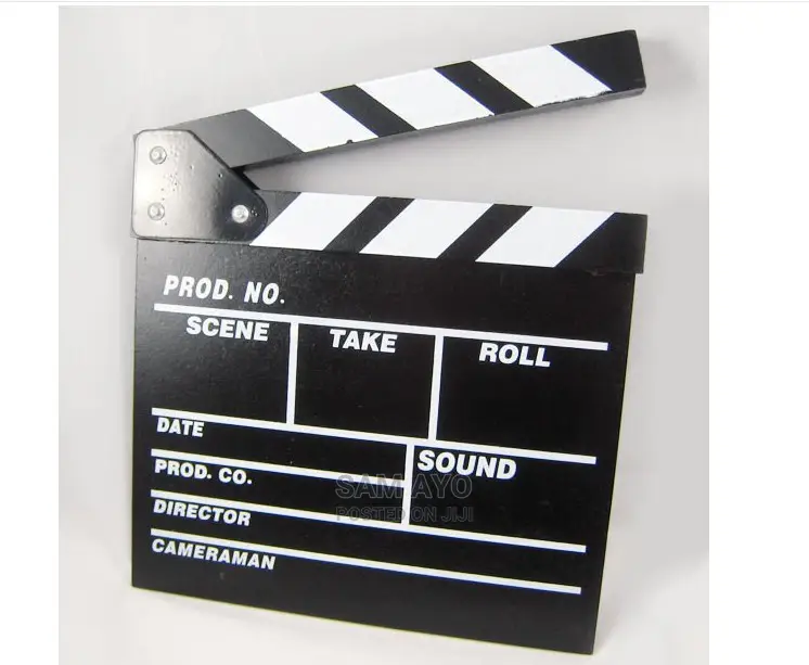 Movie Slate Board Clapper Board