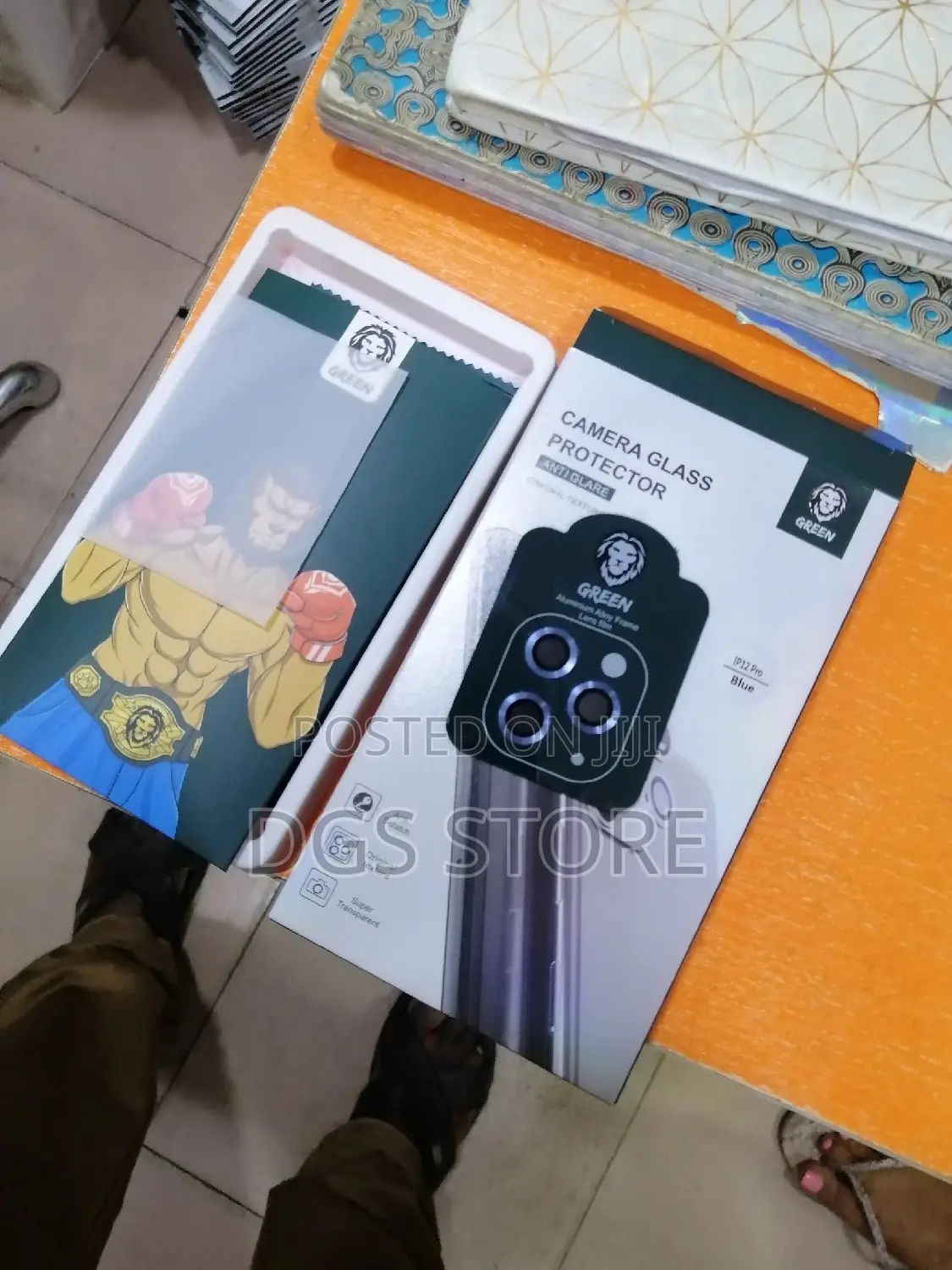 Green Camera Glass Protector iPhone 12 Pro