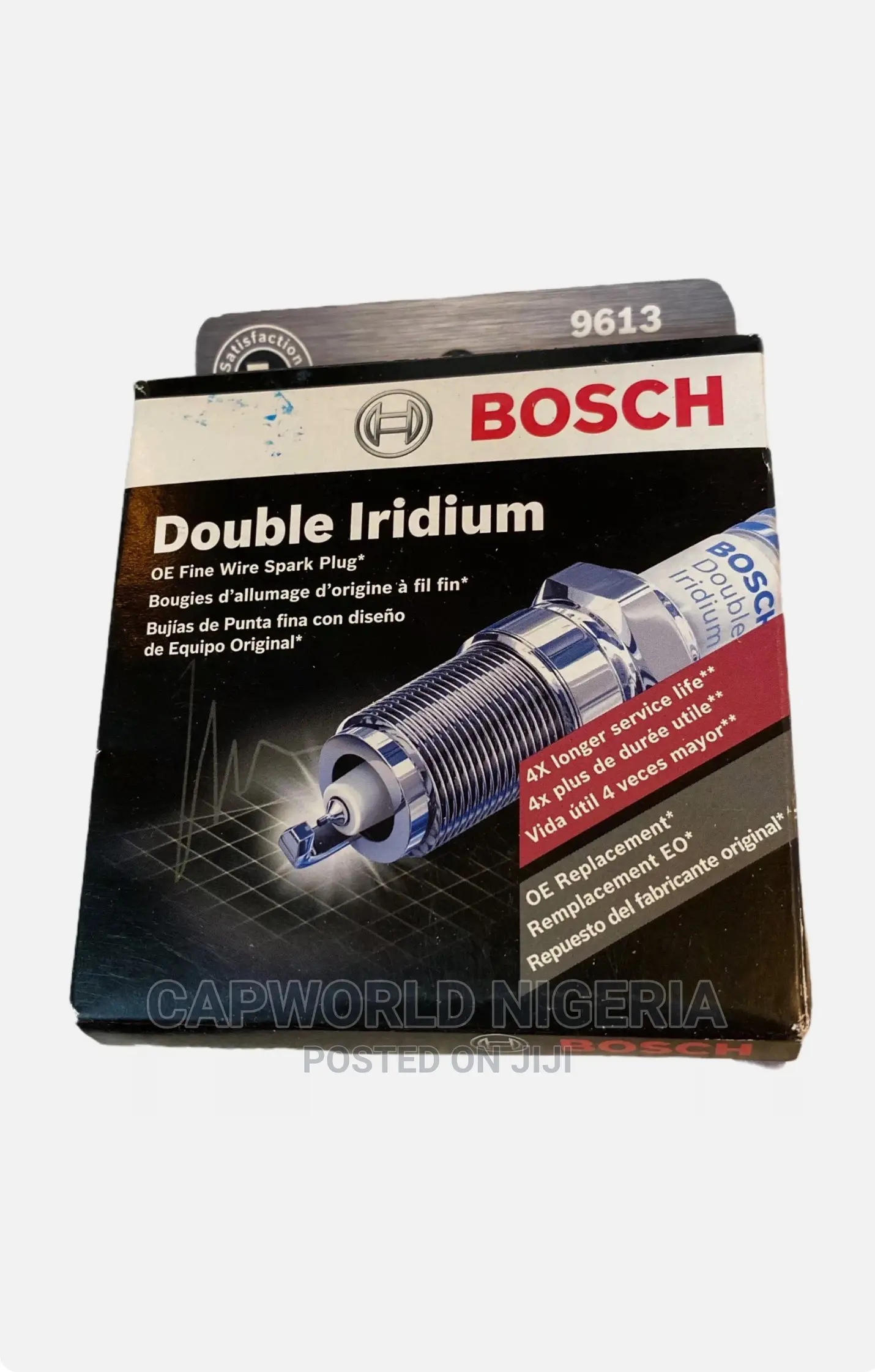 4pcs- Genuine Bosch 9613 Double Iridium Spark Plugs