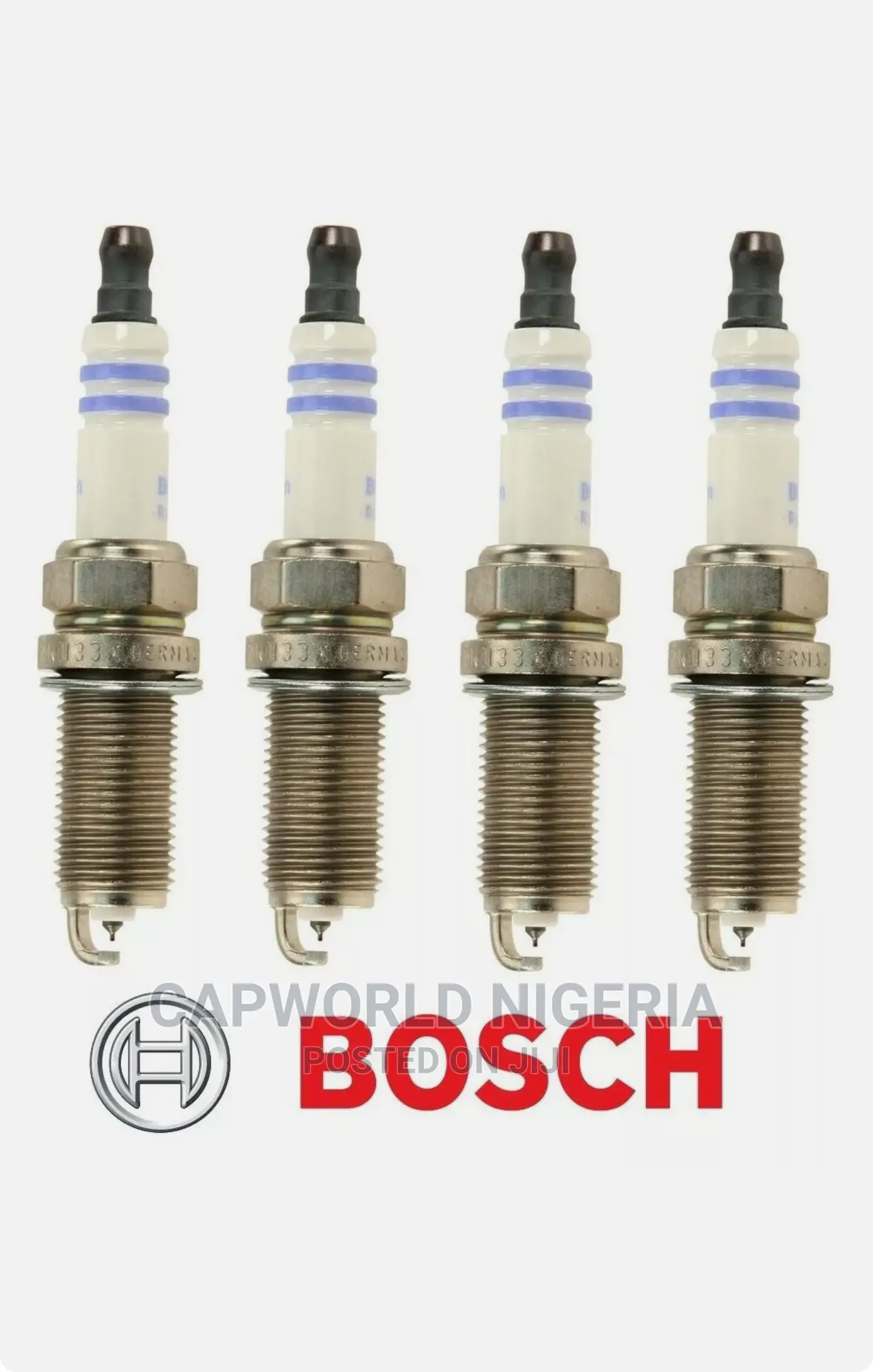 4pcs- Genuine Bosch 9613 Double Iridium Spark Plugs