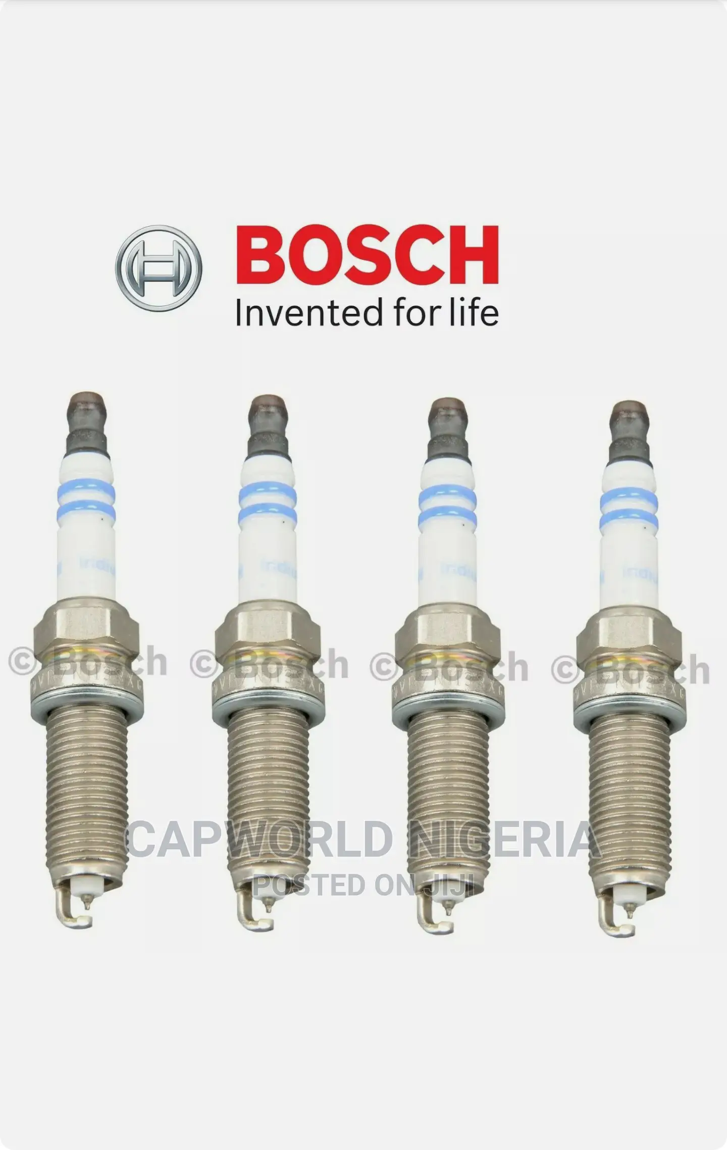4pcs- Genuine Bosch 9621 Double Iridium Spark Plugs