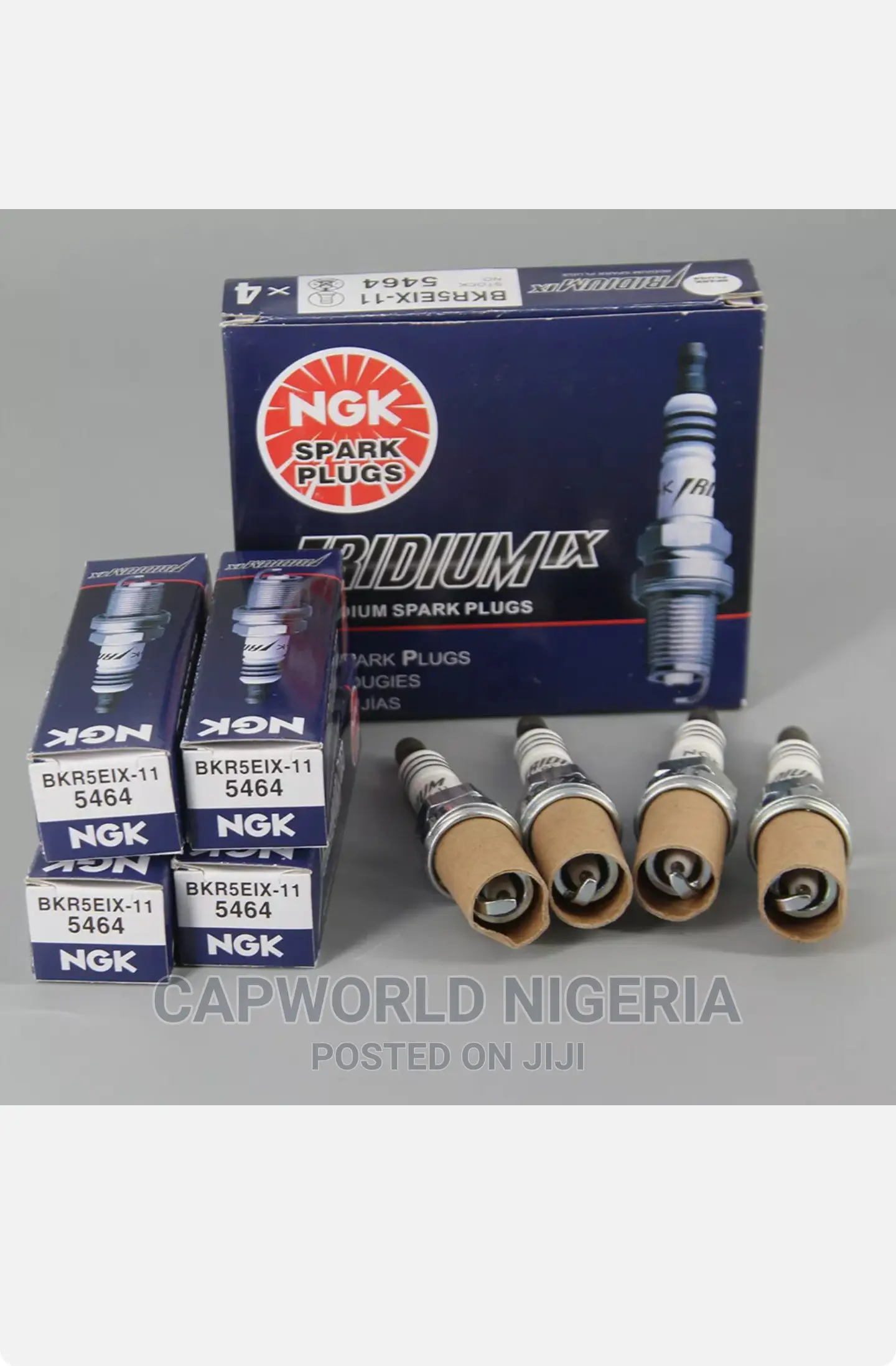 6pcs- Genuine NGK 5464 BKR5EIX-11 Iridium IX Spark Plugs
