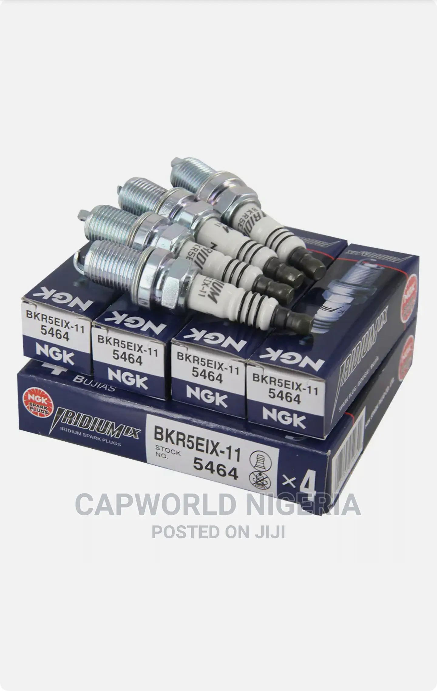 6pcs- Genuine NGK 5464 BKR5EIX-11 Iridium IX Spark Plugs