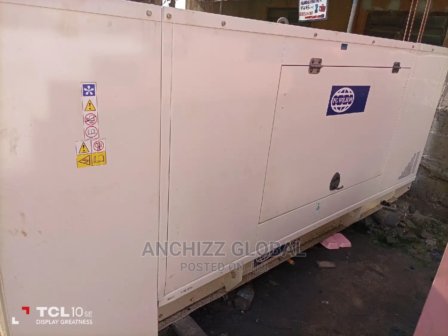 Perkins 150kva F.G Wilson Soundproof