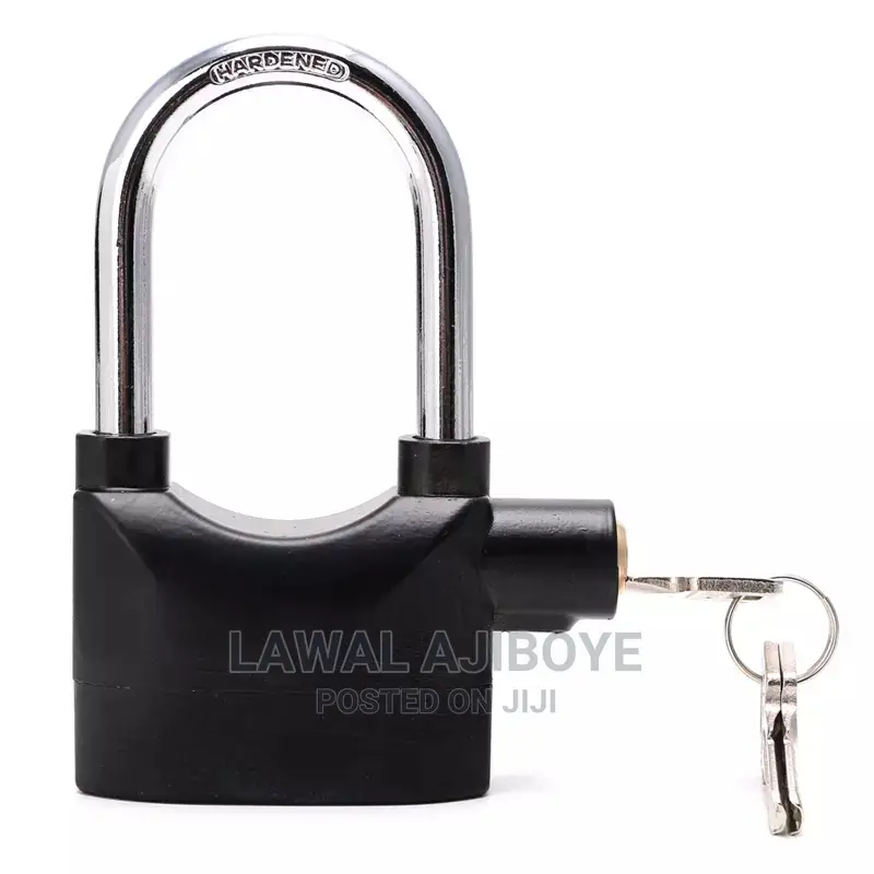 Waterproof Siren Alarm Padlock Alarm Lock for Motorcycle