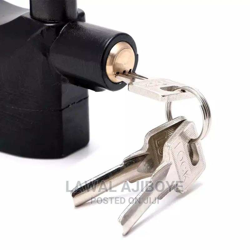 Waterproof Siren Alarm Padlock Alarm Lock for Motorcycle