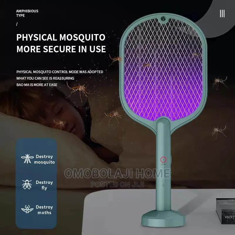 Dual Mode Rechargeable Mosquito Swatter Bat / Mosquito Lamp