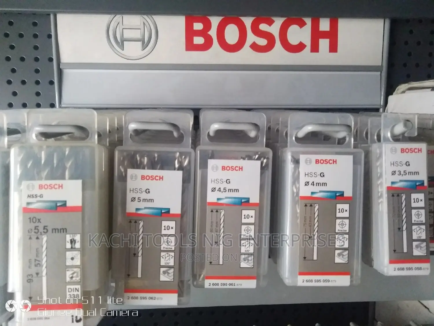 6m Bosch Stanlss Drilling Bit