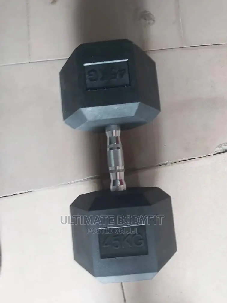 Brand New 45kg Hexgon Dumbbell