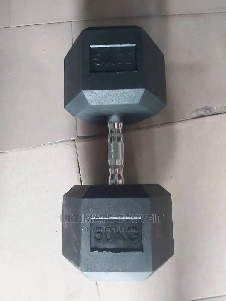Brand New 50kg Hexgon Dumbbell