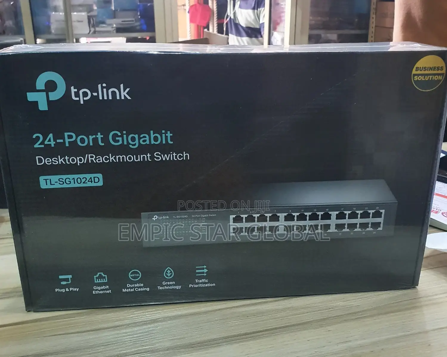 Tp-Link 24-Port Gigabit Desktop/Rackmount Switch