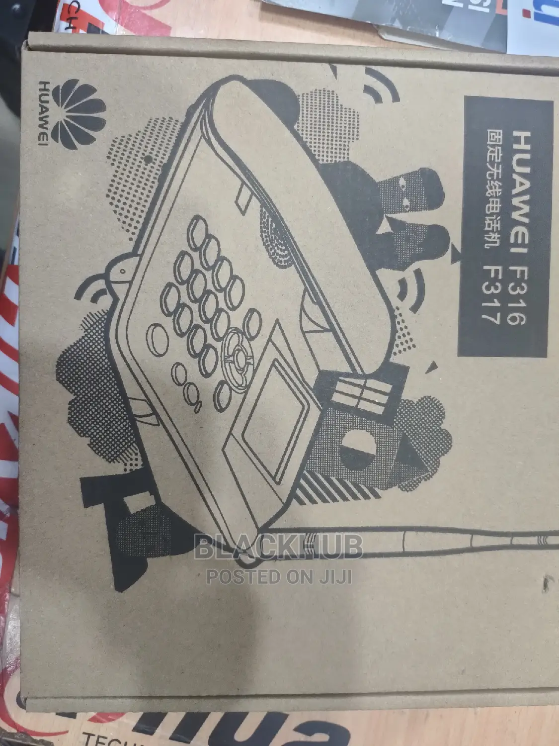 Huawei Desktop (Landline) S/Sim Phone F316 With FM Radio