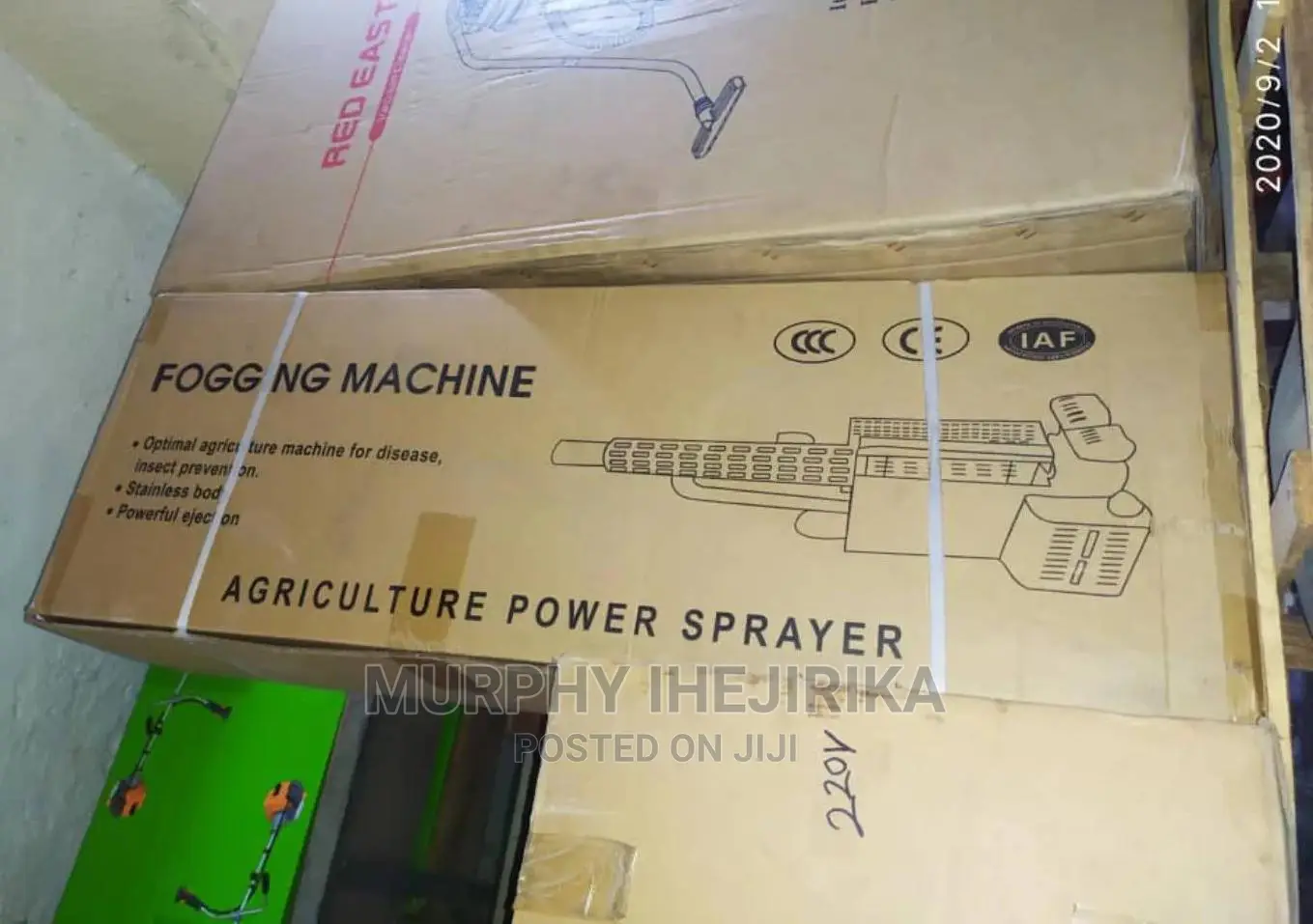 Orignal Fogging Machine